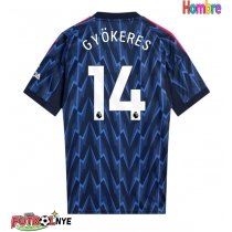 Camiseta Arsenal Viktor Gyokeres #14 Visitante Equipación 2025-26 manga corta